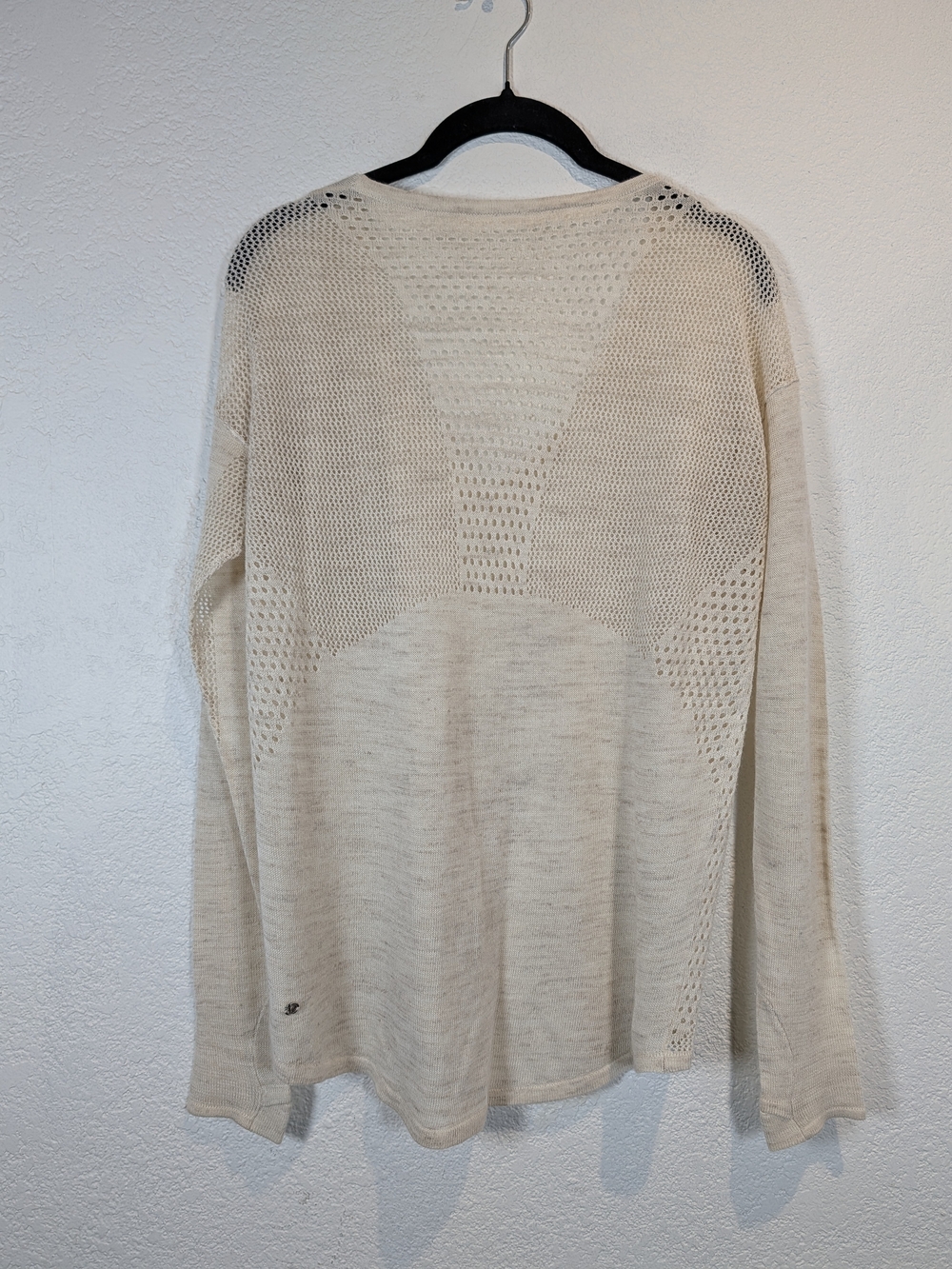Lululemon Lightweight Open-Knit Sweater, Size Small